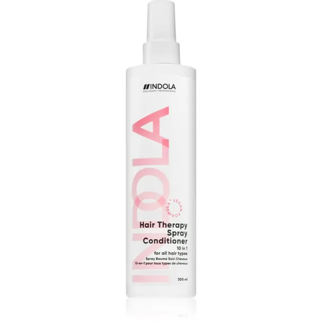 Indola Hair Therapy Spray Conditioner Juustesse jäetav pihustatav palsam kõigile juuksetüüpidele 300 ml