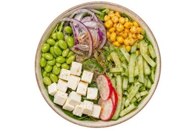 Värske salat valge juustuga 250g