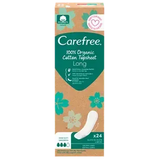 Carefree pesukaitse Organic Long 24tk