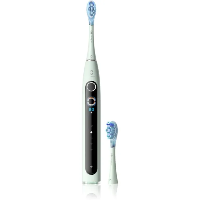 Oclean X Pro 20 Heliline hambahari + varuharjapead Green 1 tk