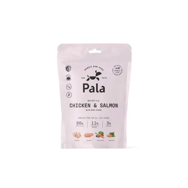 Pala koera toortoit, kana/lõhe, 400 g
