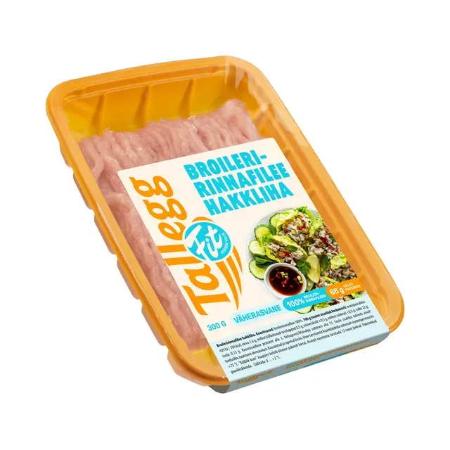 Fit Broileririnnafilee hakkliha, TALLEGG, 300 g