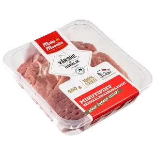 Minutipihv seakaelakarbonaadist, MAKS&MOORITS, 400 g