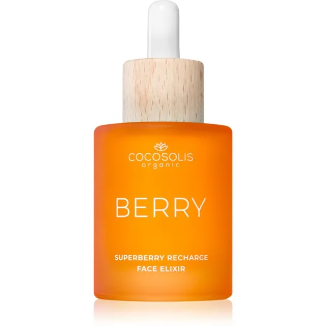 COCOSOLIS BERRY Superberry Recharge Face Elixir Toitev ja elavdav eliksiir 50 ml