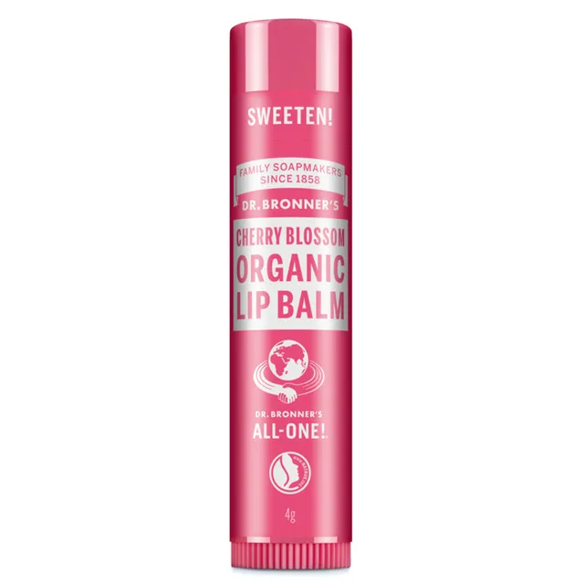DR. BRONNERS Cherry Blossom Organic Lip Balm 4g