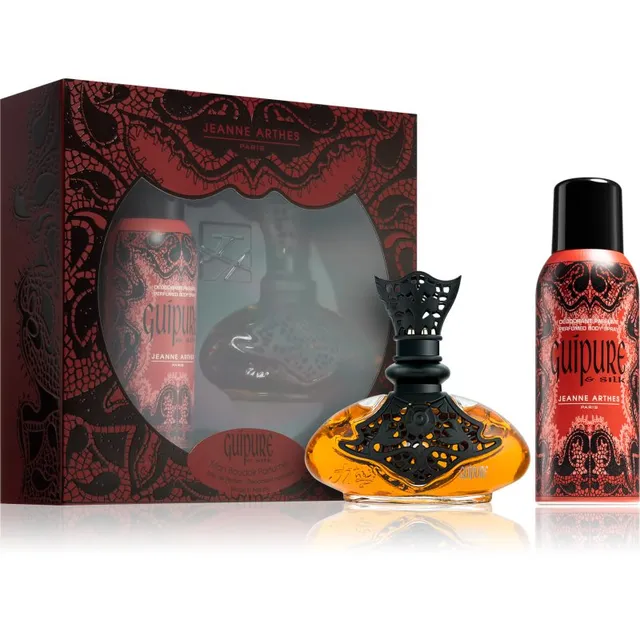 Jeanne Arthes Guipure & Silk Classic Kinkekomplekt naistele