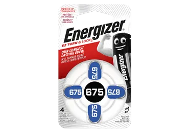 Patareid ENERGIZER ZincAir 675 1.4V 4tk