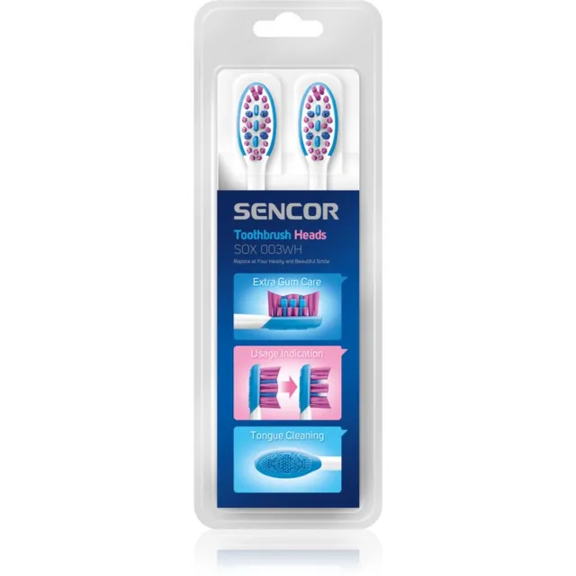 Sencor SOX 003WH Hambaharja varuharjapead 2 tk