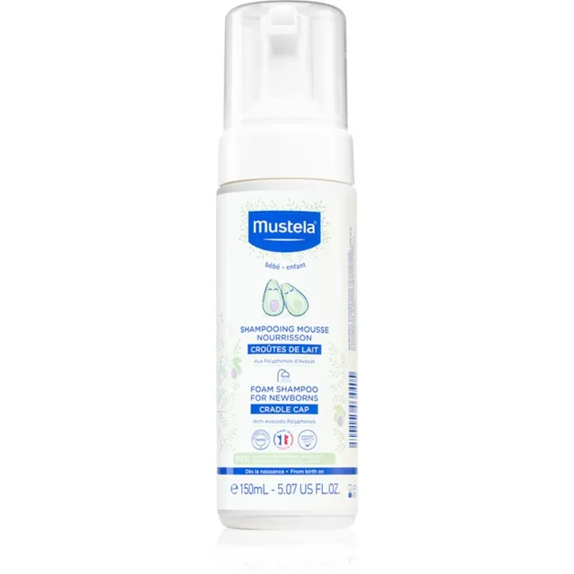 Mustela Bébé Lastešampoon ekseemi korral 150 ml