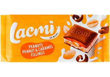 Piimašok.maapähk.karamelli LACMI 87g