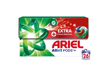 Pesukapslid ARIEL Extra Clean+ 26pk