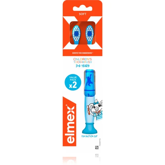 Elmex Children's Toothbrush Laste hambahari soft 3-6 years 2 tk