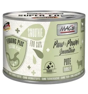 MAC's Paw Power Smoothie - kalkunilihaga smuuti kassile, seedimist toetav