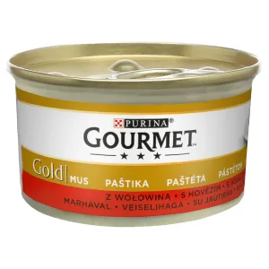 Täissööt. Kassikonserv loomalihapasteet, GOURMET GOLD, 85g