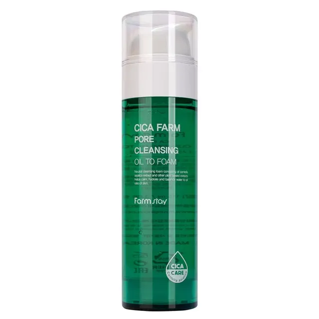 FARM STAY Cica Farm Pore Cleansing Oil To Foam 115ml