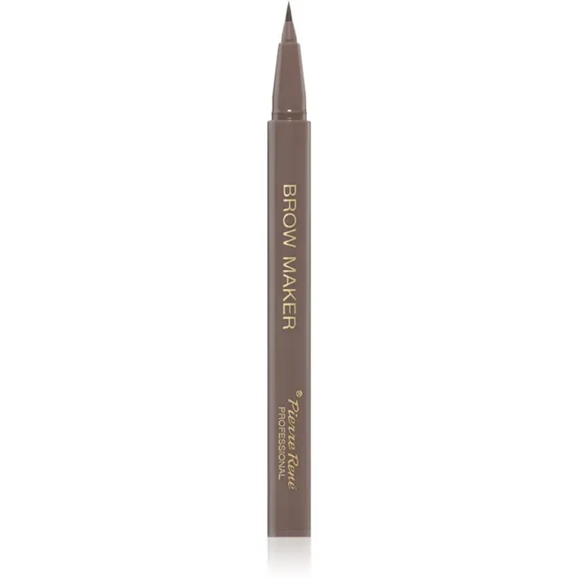 Pierre René Professional Brow Maker Täpne kulmupliiats varjund Brown 0,74 g