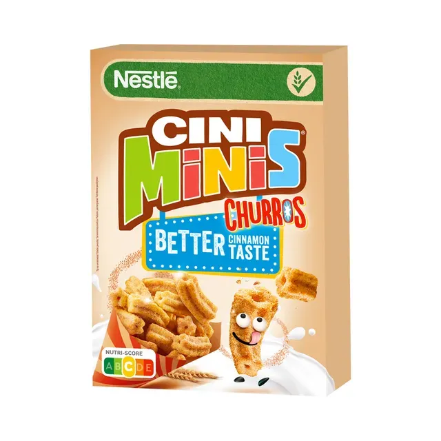 Hommikusöögihelbed Nestlé Cini-Minis Churros, NESTLÉ, 300 g