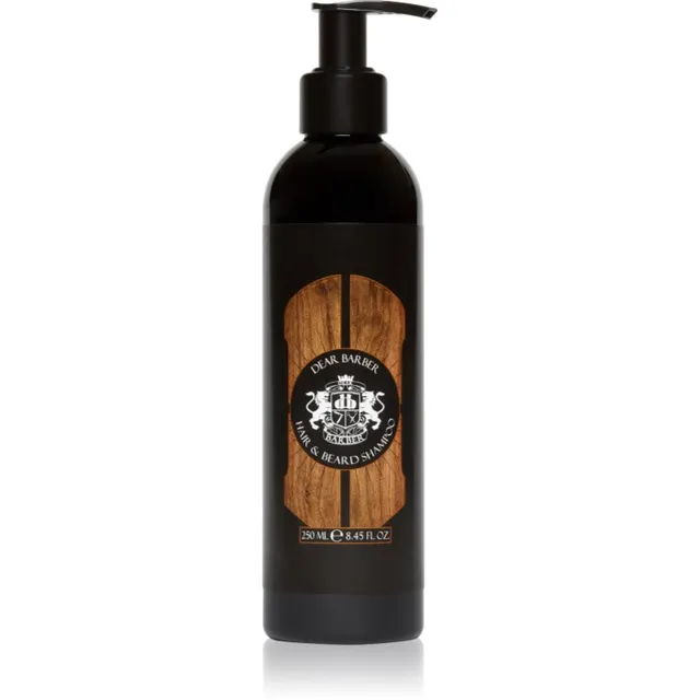 Dear Barber Shampoo Habeme ja juuste šampoon meestele 250 ml