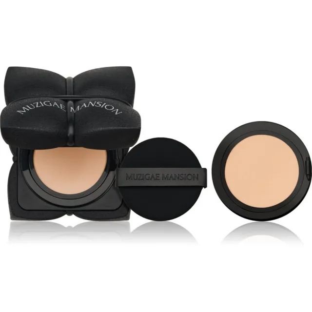 MUZIGAE MANSION Sleek Matt Cushion Kauapüsiv jumestuskreemipadi SPF50+ + üks täide varjund N23 2x15 g