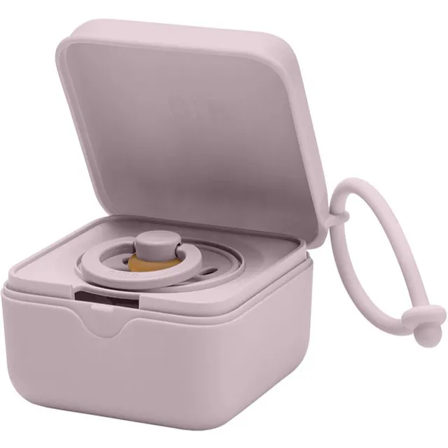 BIBS Dummy Case lutikarp Dusky Lilac 1 tk