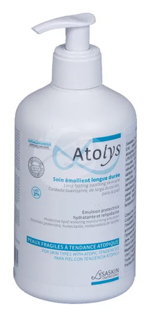 ATOLYS EMULSIOON 2% UREA ATOOPILISELE NAHALE 500ML