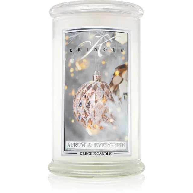 Kringle Candle Aurum & Evergreen lõhnaküünal 624 g