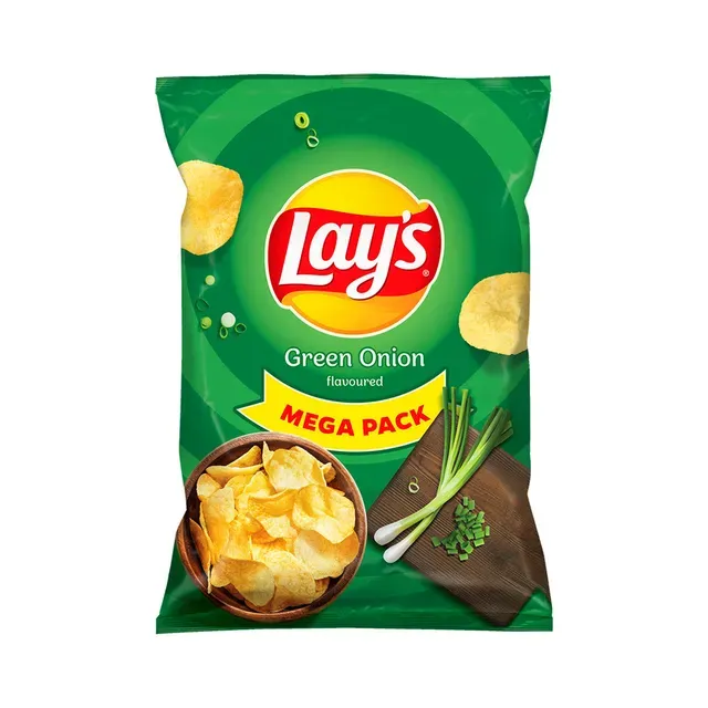 Sibulamaitselised kartulikrõpsud, LAY'S, 180g