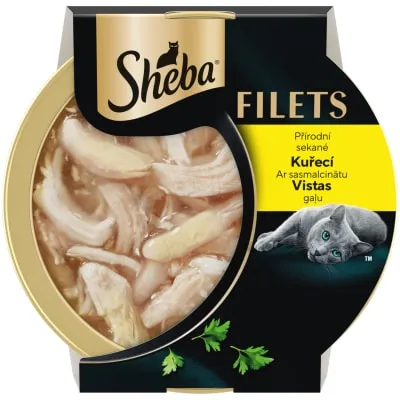 Kassikonserv Sheba Fillets kanaga 60g