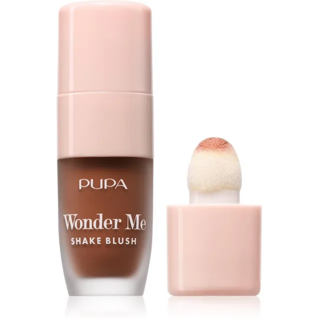 PUPA Milano Wonder Me Shake Blush Kreemjas põsepuna sära andva efektiga varjund 006 5.5 ml