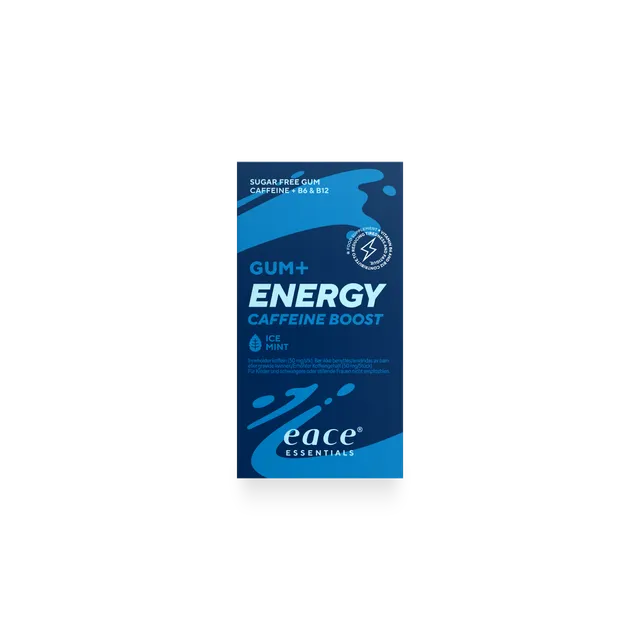 Eace Gum+ Energy Caffeine Boost Ice Mint toidulisand