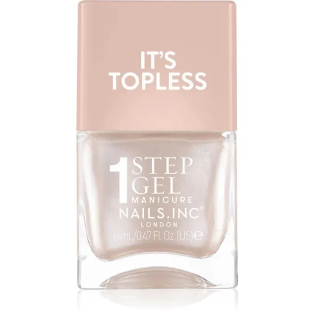 Nails Inc. It’s Topless Geelküünelakk pikaajalise mõjuga varjund Simone 14 ml