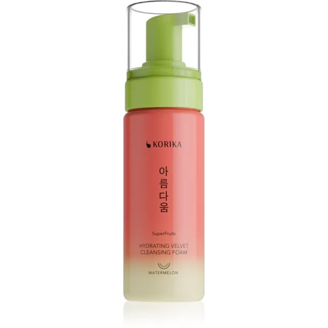 KORIKA SuperFruits Hydrating Velvet Cleansing Foam Niisutav puhastusvaht 150 ml