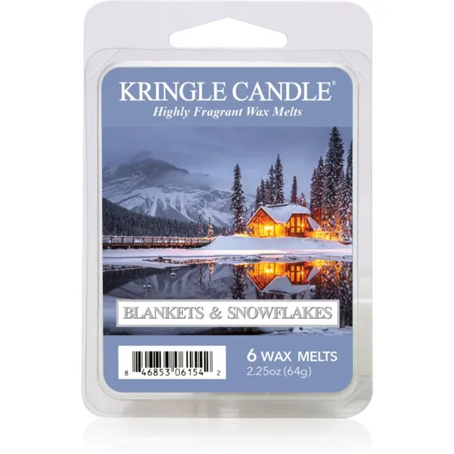 Kringle Candle Blankets & Snowflakes Wax Melt DVA lõhnaküünal 64 g