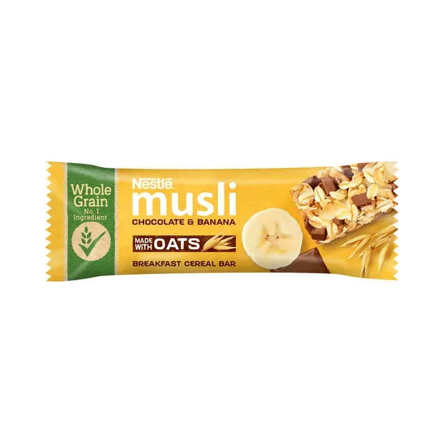 Šokolaadi ja banaaniga müslibatoon, NESTLÉ, 35 g