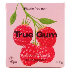 True Gum närimiskumm 21g vaarika-vanilje
