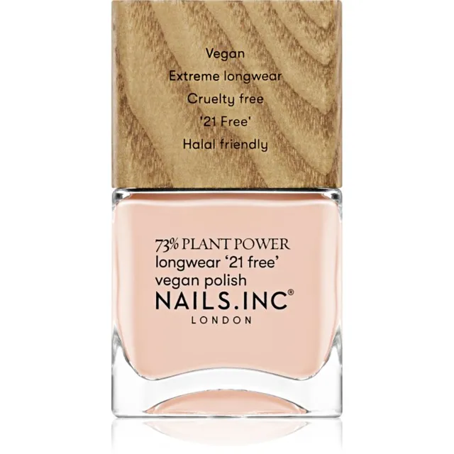 Nails Inc. Plant Power Kauapüsiv küünelakk varjund In My O-Zone 14 ml