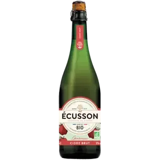 Ecusson Bio Brut siider 5%vol 750 ml