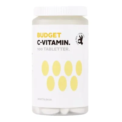 Toidulisand Budget vitamiin C 100 tabletti