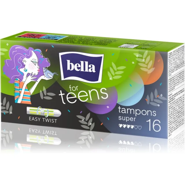 BELLA For Teens Tampons tampoonid Super 16 tk