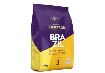 Kohvioad Brazil, LÖFBERGS, 1 kg