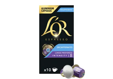 Kohvikapslid L'OR decaf 10x5.2g