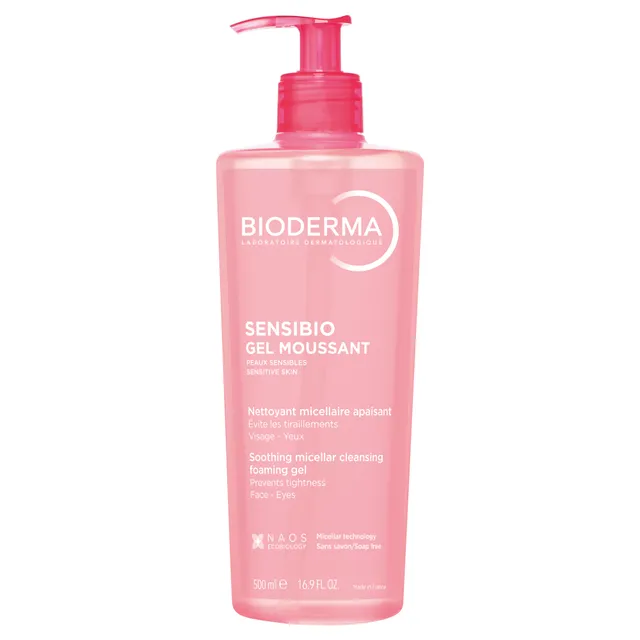 BIODERMA SENSIBIO NÄOPESUGEEL TUNDLIKULE NAHALE 500ML