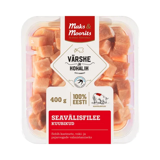 Seavälisfilee kuubikud, MAKS&MOORITS, 400g