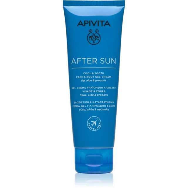 Apivita Bee Sun Safe After Sun Cool & Sooth Face & Body Geel-kreem päevitusjärgne 200 ml