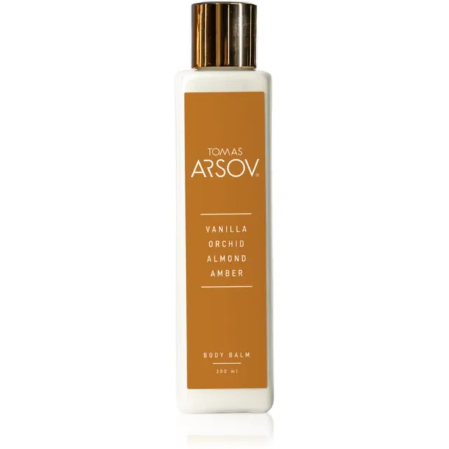 Tomas Arsov Vanilla Almond Milk Amber Body balm Lõhnastatud kehapiim 200 ml