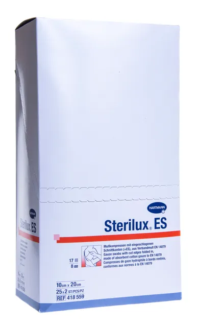 MARLI SALVRÄTIKUD STER. STERILUX 10X20CM N2X25