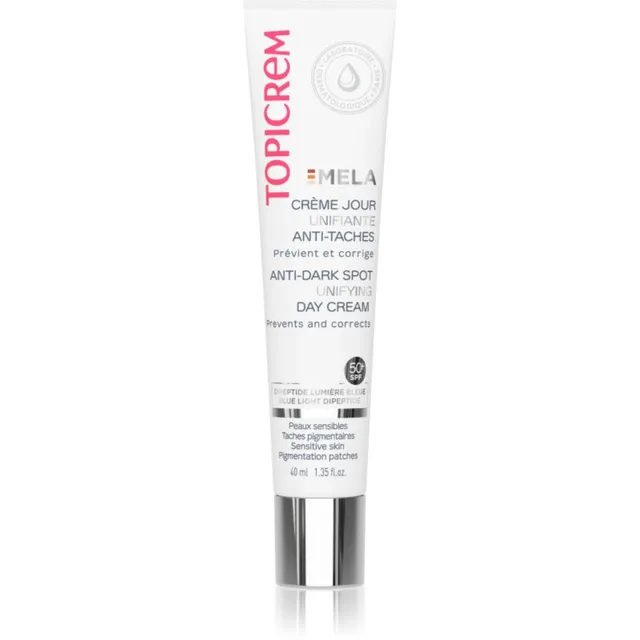 Topicrem MELA Corrective Day Cream Päevakreem tumedate laikude hoolduseks SPF 50+ 40 ml