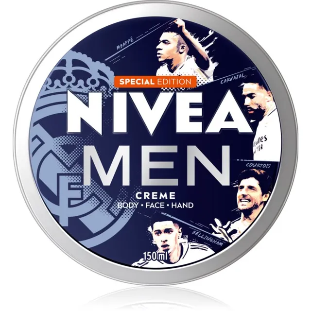 NIVEA MEN Real Madrid multifunktsionaalne kreem meestele piiratud koguses 150 ml