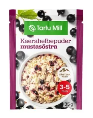 Tartu Mill Kaerahelbepuder Mustasõstra 35g