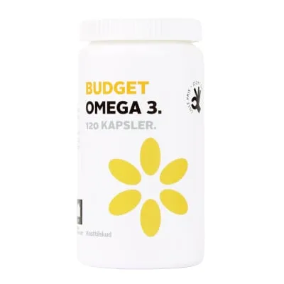 Toidulisand Budget Omega-3 120 kapslit